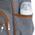 Bolsa Maternidade para bebê Denver Cinza - Just Baby