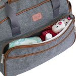 Bolsa Maternidade para bebê Denver Cinza - Just Baby