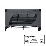 Berço Desmontável Moonlight 2 Woven Anthracite (0-20kg) - ABC Design