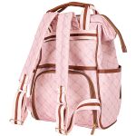 Mochila Maternidade Multifuncional Bella Rosa - Just Baby