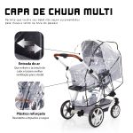 Capa de Chuva para Carrinho Multi - ABC Design