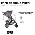 Capa de Chuva para Carrinho Multi - ABC Design
