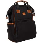 Mochila Maternidade Multifuncional Denver Preto - Just Baby