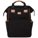 Mochila Maternidade Multifuncional Denver Preto - Just Baby