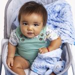 Cadeira Moisés Aconchego com Vibração e Sons Azul (0-18kg) - Clingo