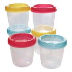Potes Easy para Armazenamento de Leite Materno e Papinhas 6un - Clingo