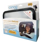 Espelho Retrovisor Retangular para Carro Deluxe - Clingo
