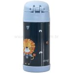 Garrafa Térmica Inox Parede Dupla Keep Leão Luke 270ml (6m+) - Clingo