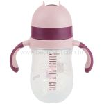 Copo com Alça e Canudo de Silicone Milky 220ml (6m+) - Clingo