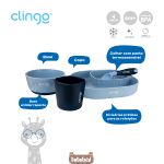 Kit Alimentação Daily 4 em 1 Azul (6m+) - Clingo