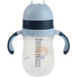 Copo com Alça e Canudo de Silicone Leão Luke 220ml (6m+) - Clingo