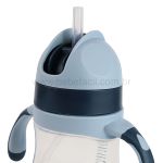 Copo com Alça e Canudo de Silicone Leão Luke 220ml (6m+) - Clingo