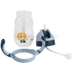 Copo com Alça e Canudo de Silicone Leão Luke 220ml (6m+) - Clingo