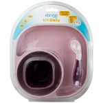 Kit Alimentação Daily 4 em 1 Rosa (6m+) - Clingo