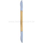 Talher Duplo de Bambu e Silicone Green Multi Azul (6m+) - Clingo