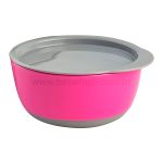 Kit 2 Tigelas com Tampa Colors Rosa (6m+) - Clingo