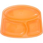 Kit 3 Pratos com Divisórias para bebê Colors (6m+) - Clingo