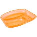 Kit 3 Pratos com Divisórias para bebê Colors (6m+) - Clingo