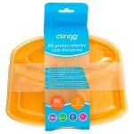Kit 3 Pratos com Divisórias para bebê Colors (6m+) - Clingo