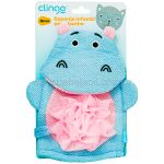 Esponja Infantil para Banho Hipopótamo (0m+) - Clingo