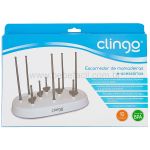 Escorredor de Mamadeiras e Acessórios Cinza - Clingo