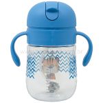 Copo de Tritan c/ Canudo Tigre 300ml (6m+) - Clingo