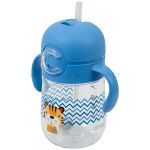 Copo de Tritan c/ Canudo Tigre 300ml (6m+) - Clingo