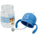 Copo de Tritan c/ Canudo Tigre 300ml (6m+) - Clingo
