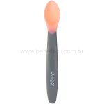 Colher de Silicone Ergonômica Termossensível Pink (6m+) - Clingo