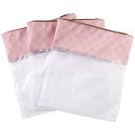 Kit Organizador 3 Saquinhos Porta Roupinhas de Maternidade Bella Rosa - Just Baby