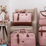 Bolsa Sacola para bebê Bella Rosa - Just Baby