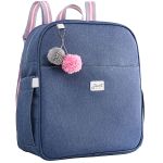 Bolsa Maternidade + Mochila Maternidade Color Rosa - Just Baby