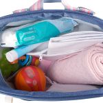 Bolsa Maternidade + Mochila Maternidade Color Rosa - Just Baby