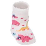 Kit com 3 meias Soquete para bebê Dinossaurinhas - Puket