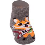 Kit com 3 meias Soquete para bebê Raposinha Rock - Puket