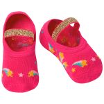 Meia Sapatilha para bebê Boneca Rosa - Puket