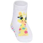 Kit com 3 meias Soquete para bebê Girafinha - Puket