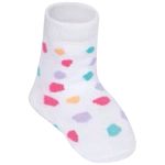 Kit com 3 meias Soquete para bebê Girafinha - Puket