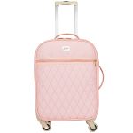 Mala de Bordo com rodinhas + Mochila Maternidade Colorê Rosa - Just Baby