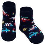 Meia Soquete Pansocks para bebê Transportes - Puket