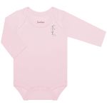 Pack: 3 Bodies manga longa em suedine Lilás/Branco/Rosa - Junkes Baby