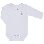 Pack: 3 Bodies manga longa em suedine Pink/Rosa/Branco - Junkes Baby