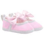 Sapatilha para bebê Laço Rosa - Baby Gut