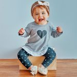 Bata c/ Legging para bebê Love - Baby Gut