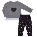 Bata c/ Legging para bebê Love - Baby Gut