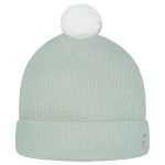 Touca para bebê em tricot Verde Malva - Kidstar