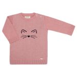Bata tricot c/ Legging para bebe Meow Meow - Petit