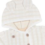 Macacão longo c/ Casaco para bebê em tricot Forest - Petit