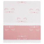 Manta para bebe em tricot Meow Meow - Petit