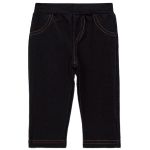 Calça jeans masculina para bebe em fleece Dark Denim - Pingo Lelê